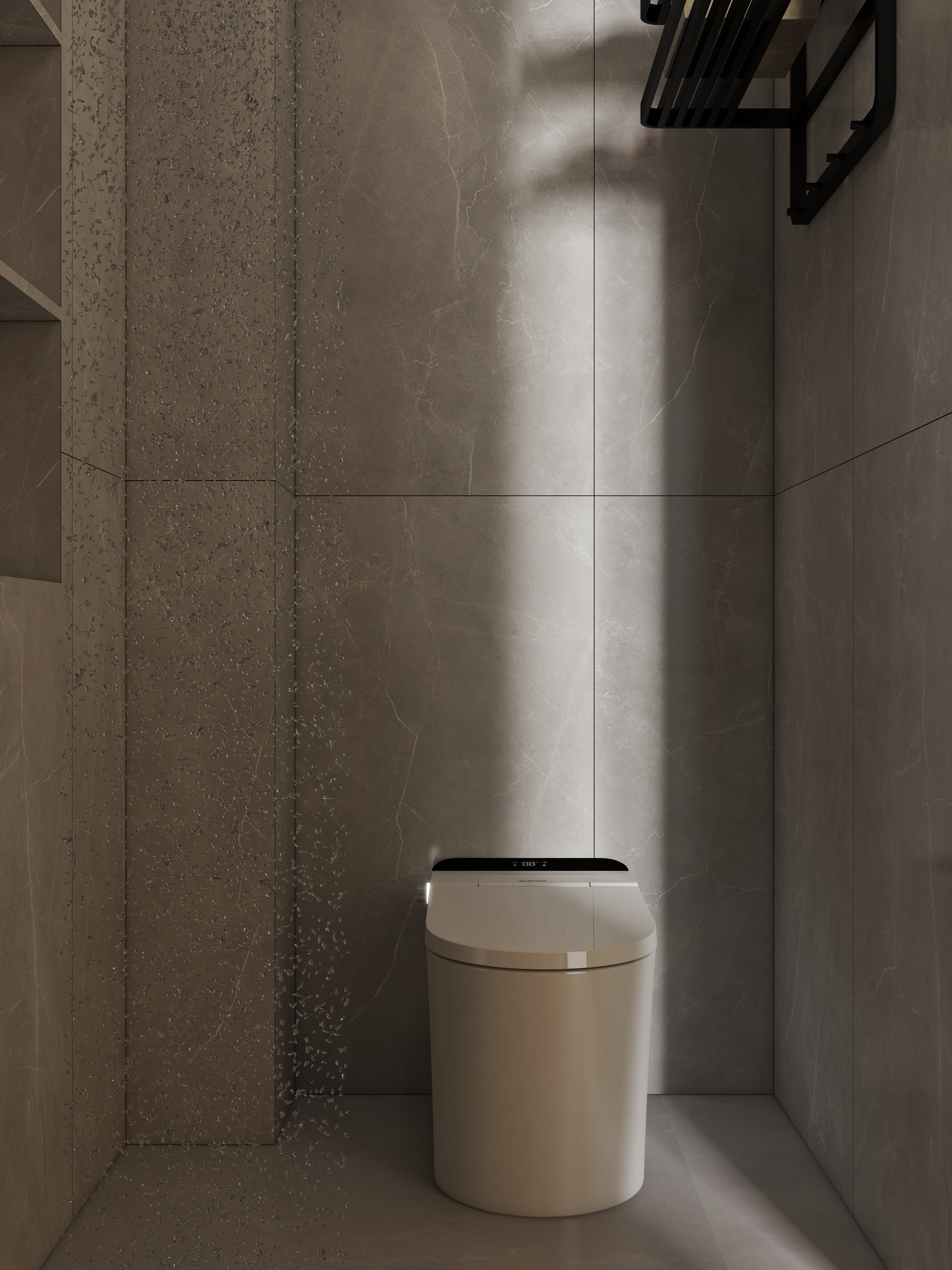 设计师珂源-青城碧苑136㎡4室一层次卫装修效果图第1张