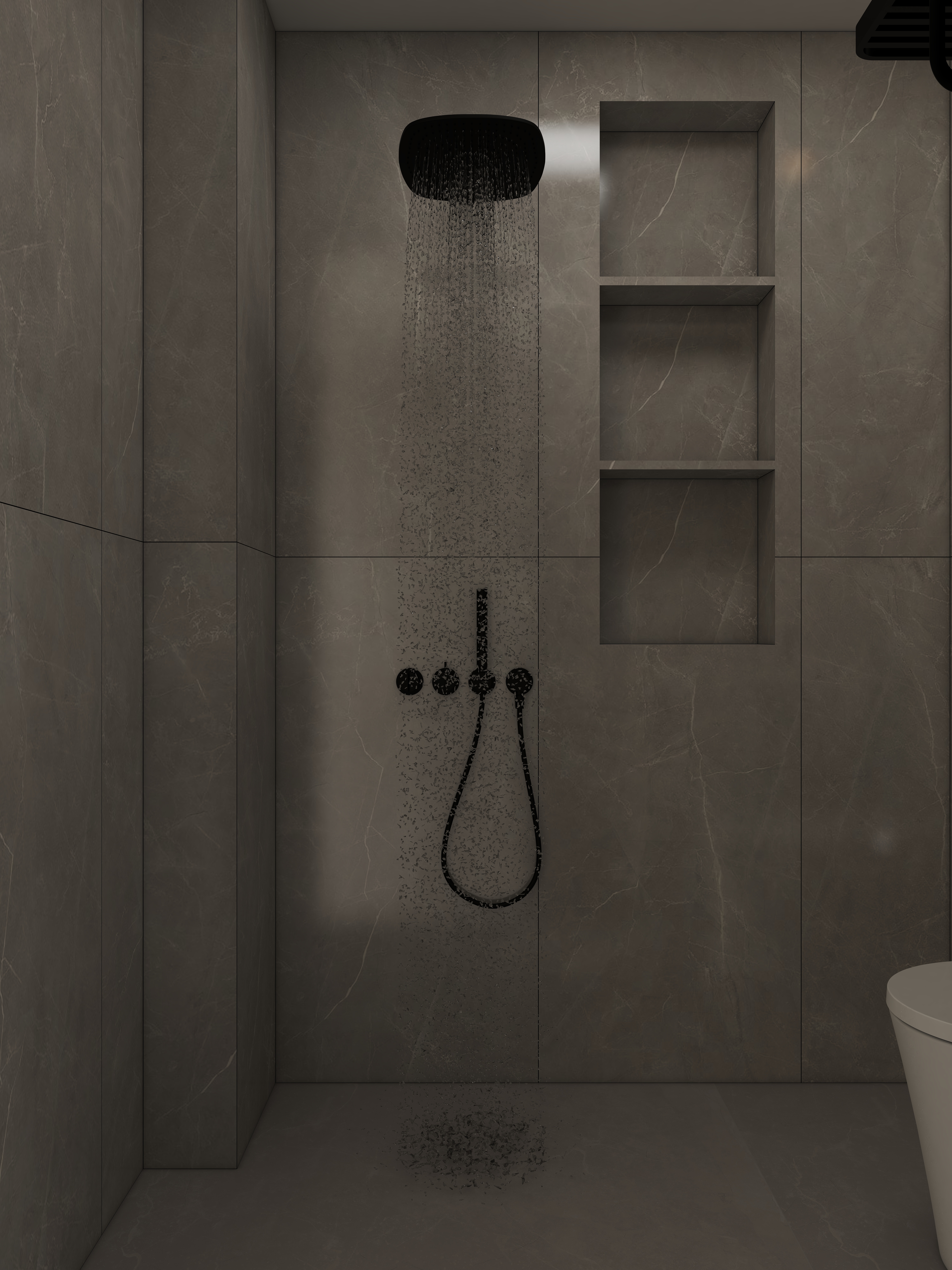 设计师珂源-青城碧苑136㎡4室一层次卫装修效果图第2张