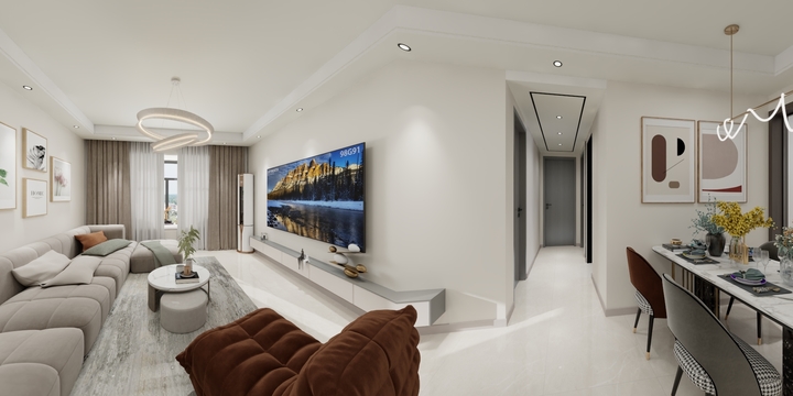 美丽家家居-恒信天悦1-1-2802-装修设计方案