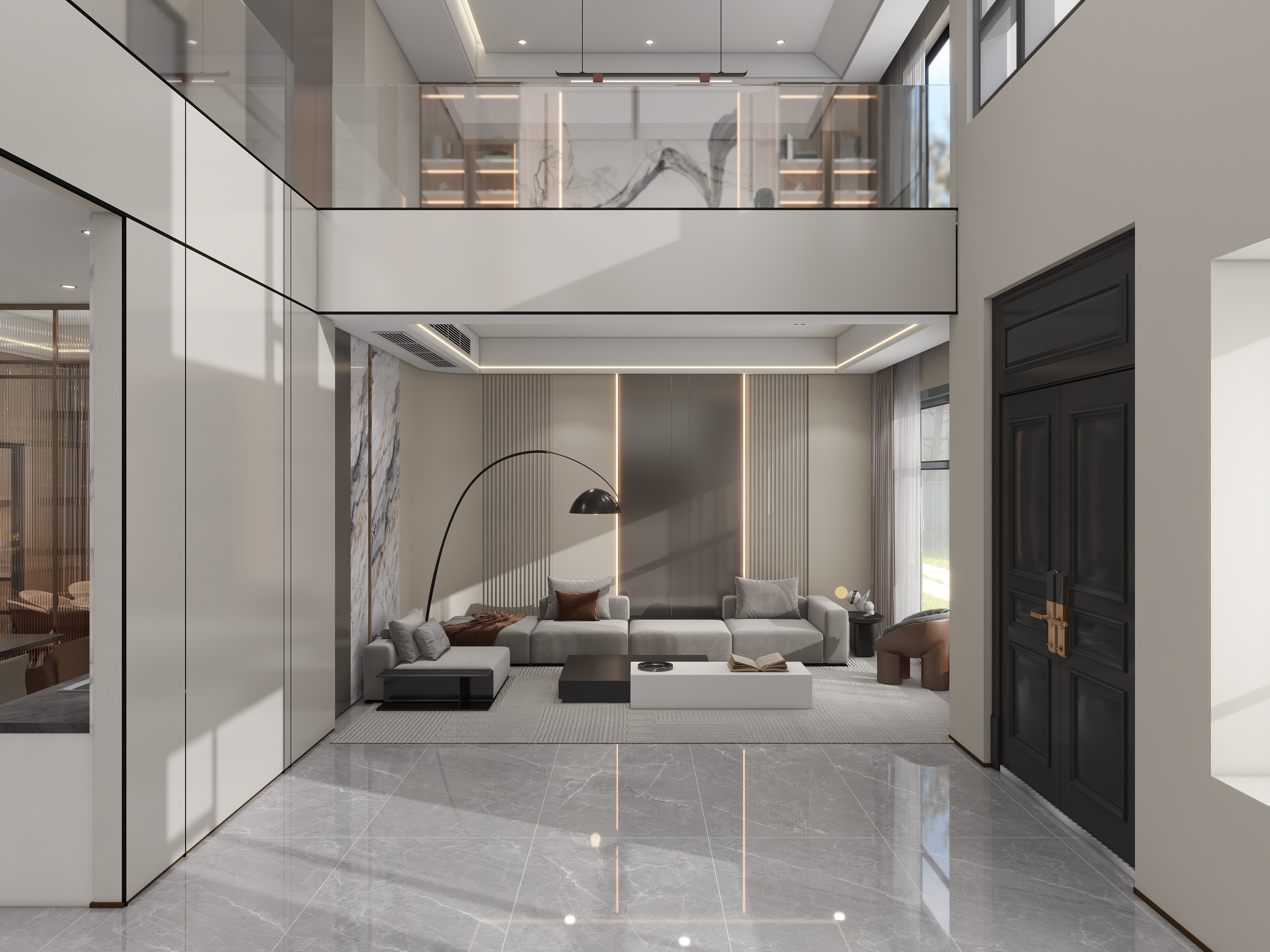 张福梅-现代简约｜｜五层别墅-装修设计方案