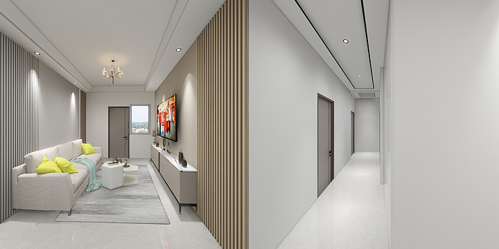 聊城舍境建筑装饰设计有限公司-水城印象-装修设计方案