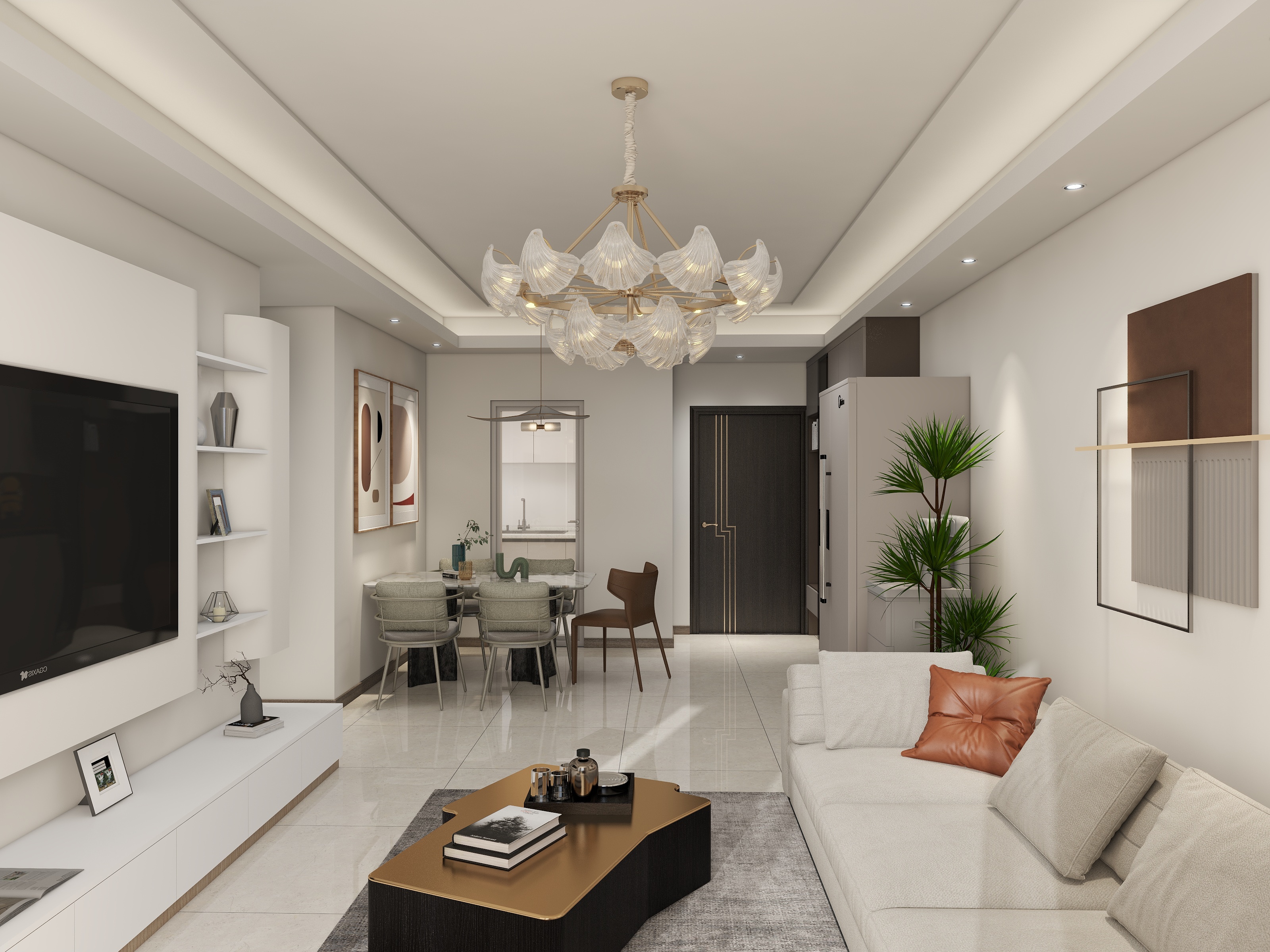 井四-金山云庭99平3室两厅两卫-装修设计方案