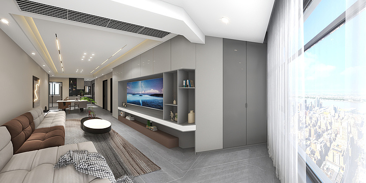 装修喻算师-中京国际张哥雅居-装修设计方案