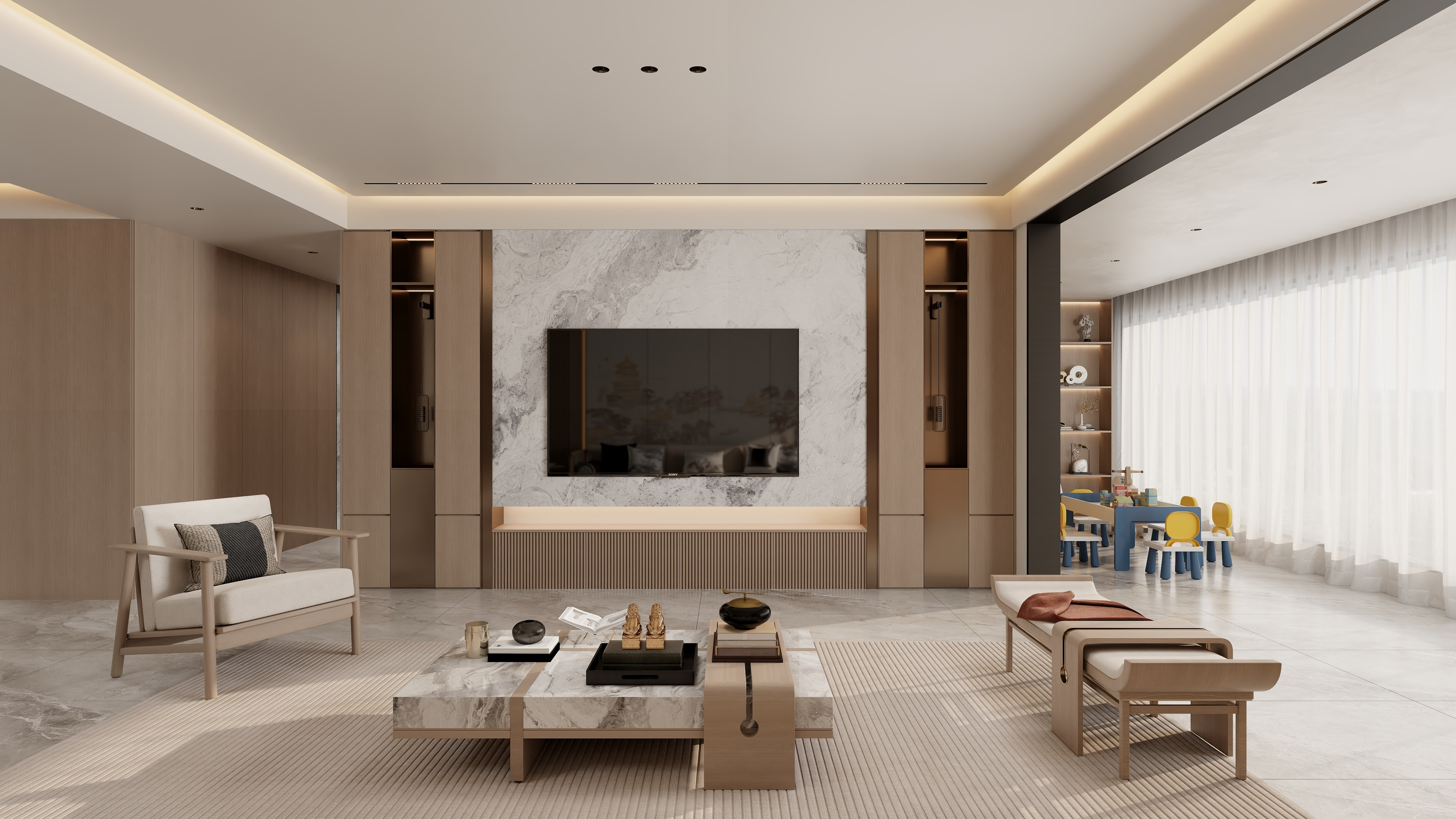 张霖儿-九方城市公园6-17-2新中式（艺术漆）-装修设计方案