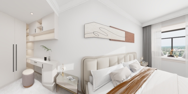 莱州卓创装饰-卓创御花园36-2-1101-装修设计方案