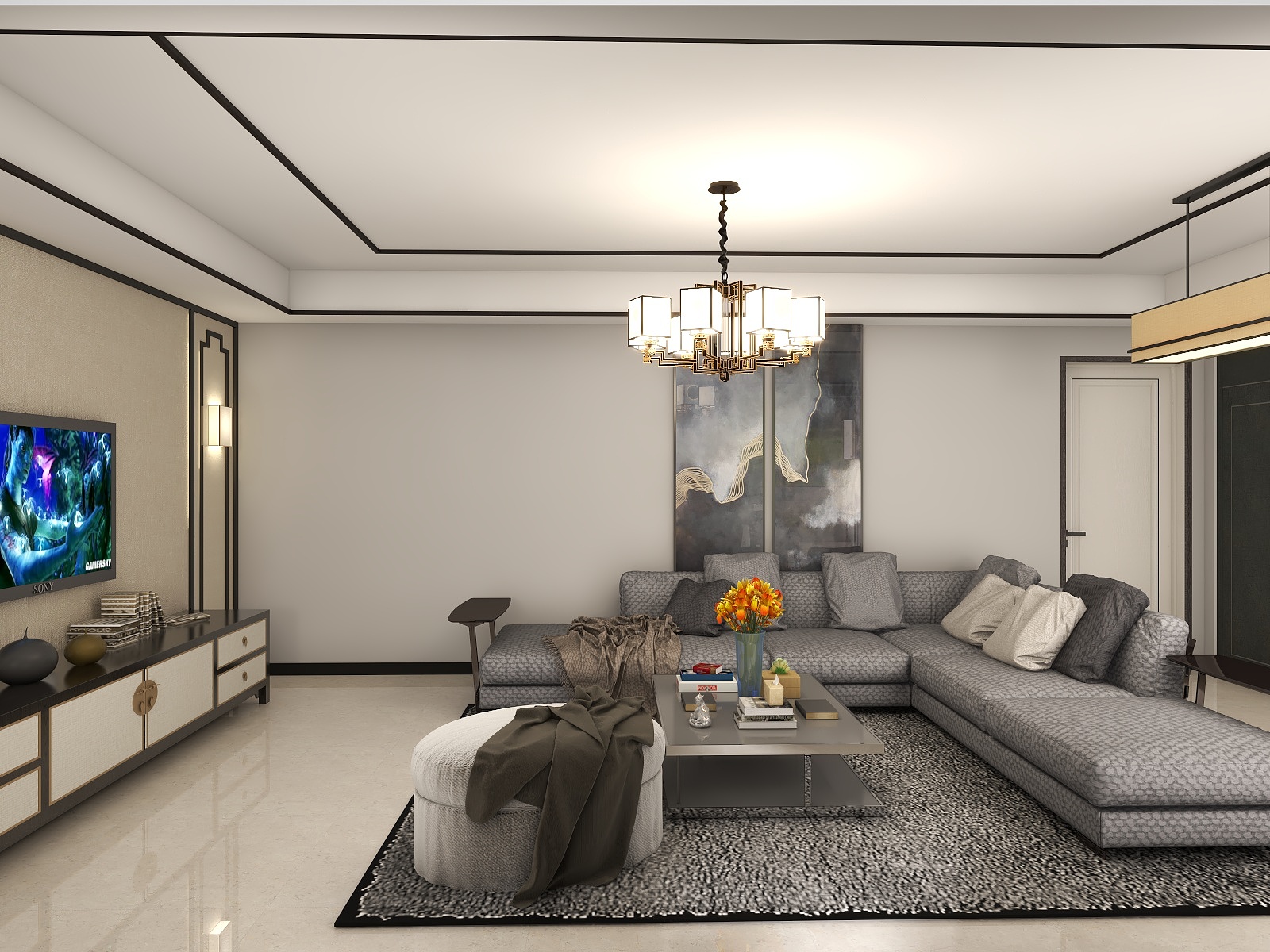 佰金佰尚-168㎡2室-装修设计方案