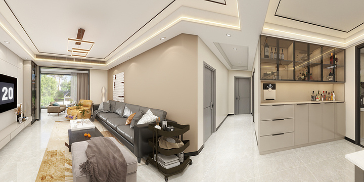 3DVRX-御山壹品126-装修设计方案