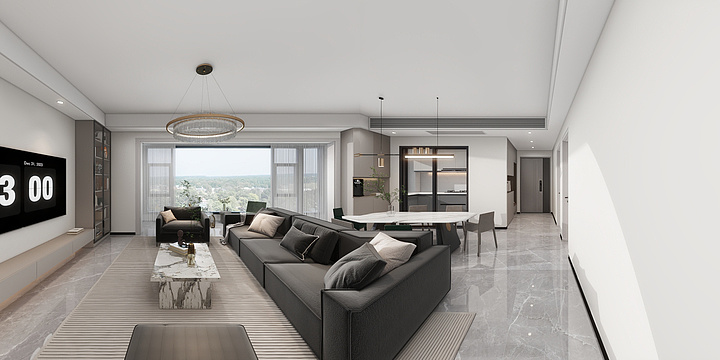 设计师汤杰-凯旋雅苑 13-1604-装修设计方案