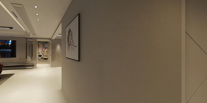 诺堡软硬装修设计工程-史总豪宅12栋1701-装修设计方案