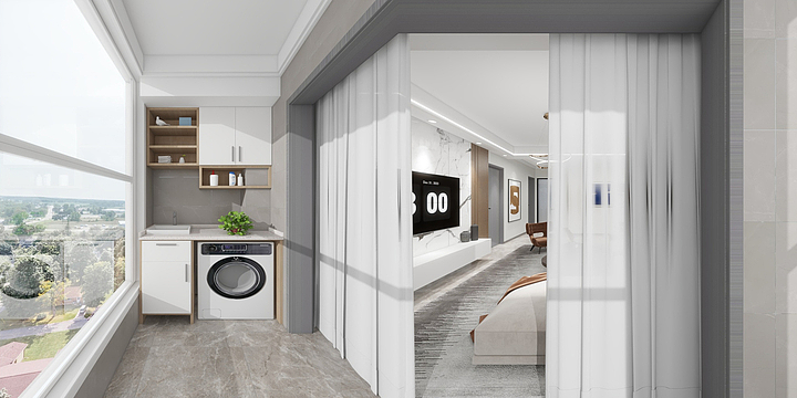 鹿邑品冠之家装饰工程有限公司-九鼎华府6#-2-204户-副本-副本-副本-装修设计方案