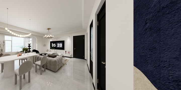 AaaaCHEN-咸阳医院-法式风设计方案-装修设计方案