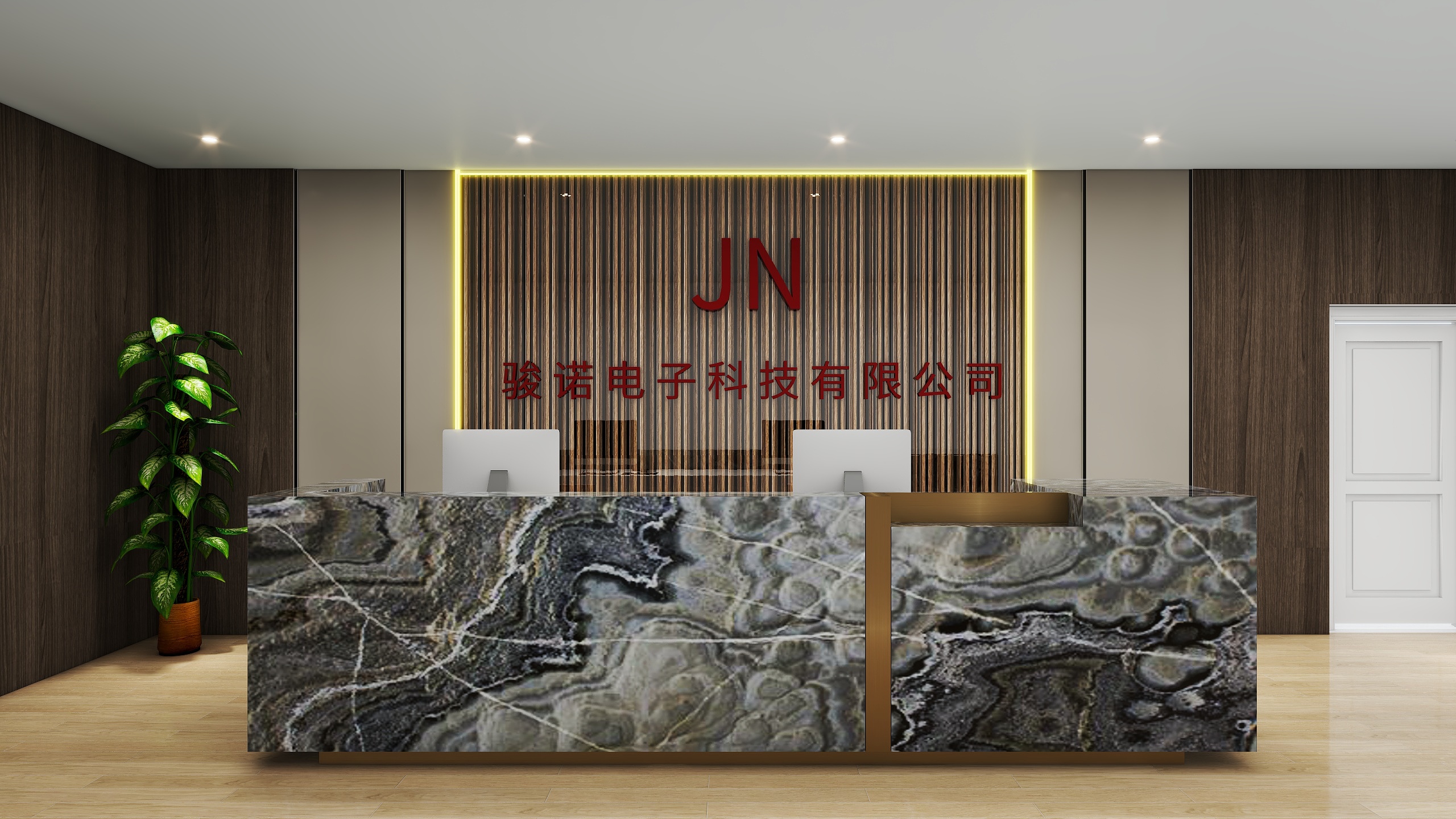 满庭芳华-罗马前台-副本-装修设计方案