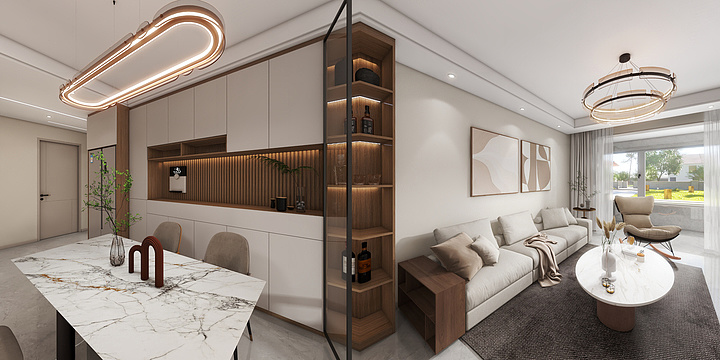 精研壹舍空间设计-世贸140-装修设计方案