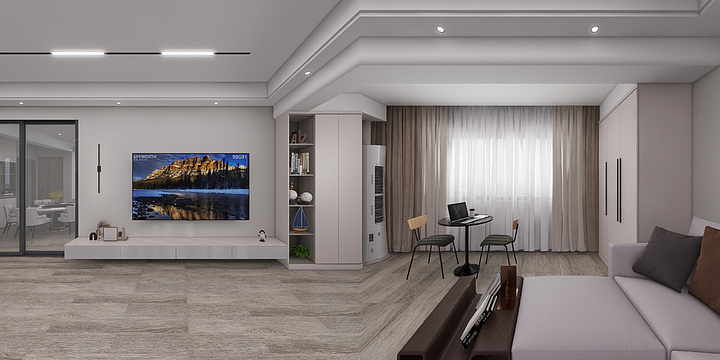 铭界家居高端全屋定制-梨园3D-装修设计方案