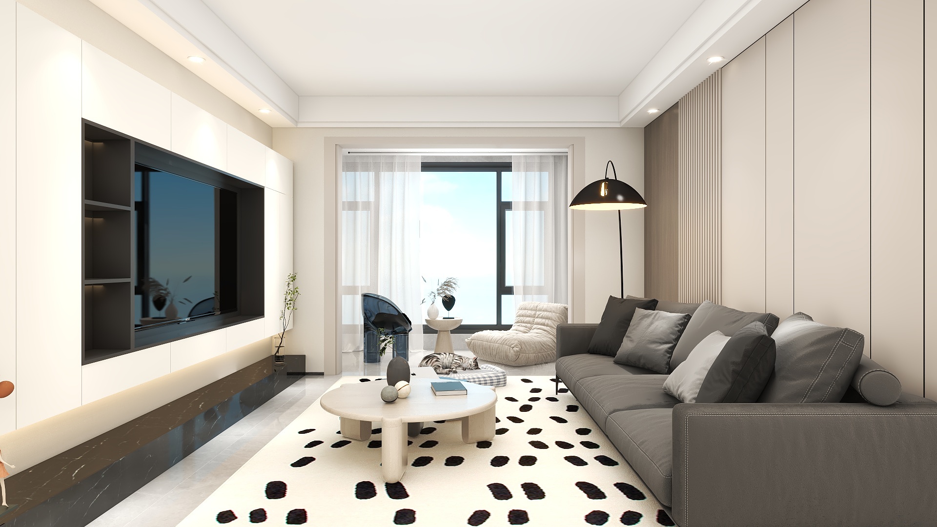 阳光HVfJ-126m²3室-装修设计方案