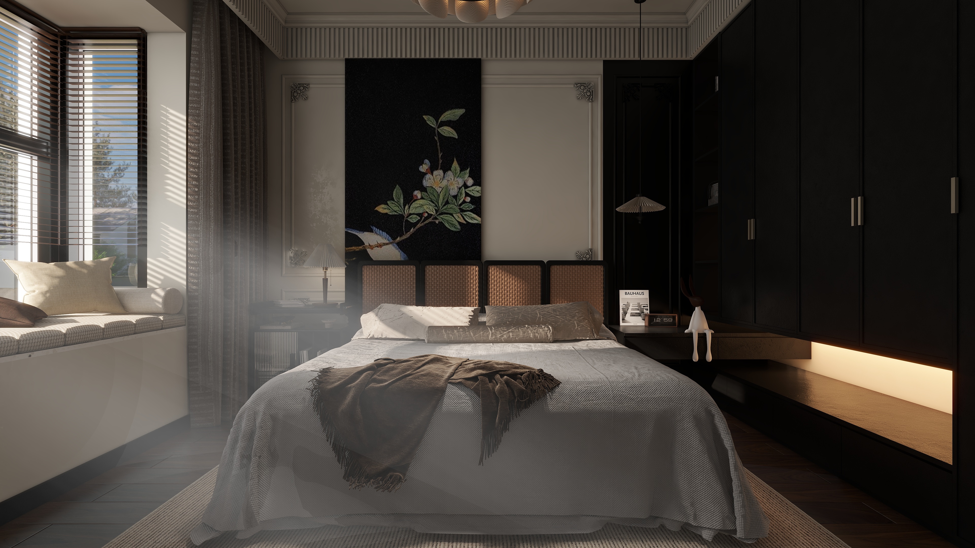 玺玖-107㎡3室装修效果图