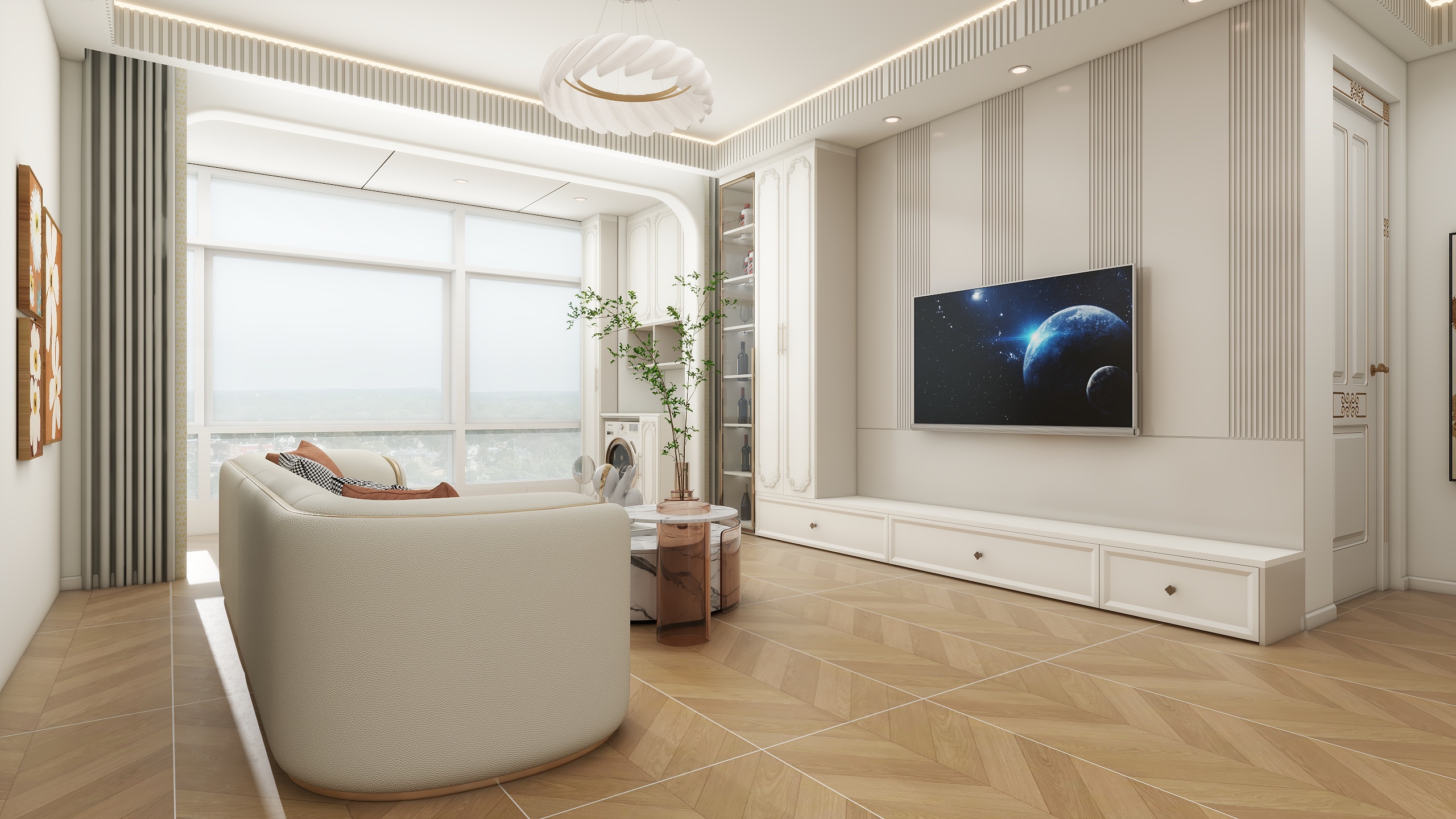 西部吴彦祖-轻奢美式全屋方案-装修设计方案