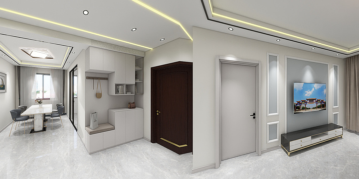 鹏飞装饰家居-柳景佳苑 利-装修设计方案