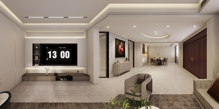 Mike邵-宋先生雅宅-装修设计方案