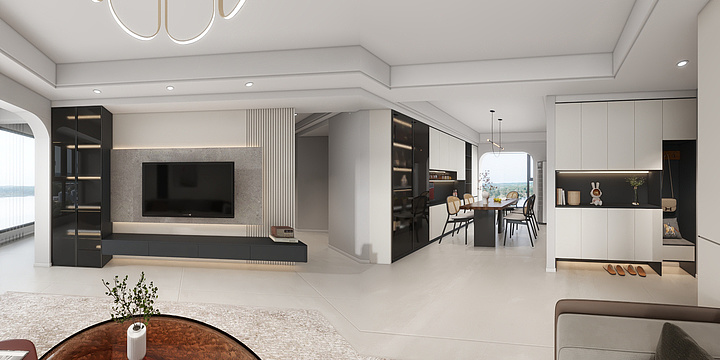 柒siap-三江四号楼1704ku-装修设计方案