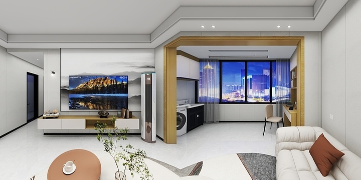 岳池恒纳装饰-银泰起航2-1-30-4-装修设计方案