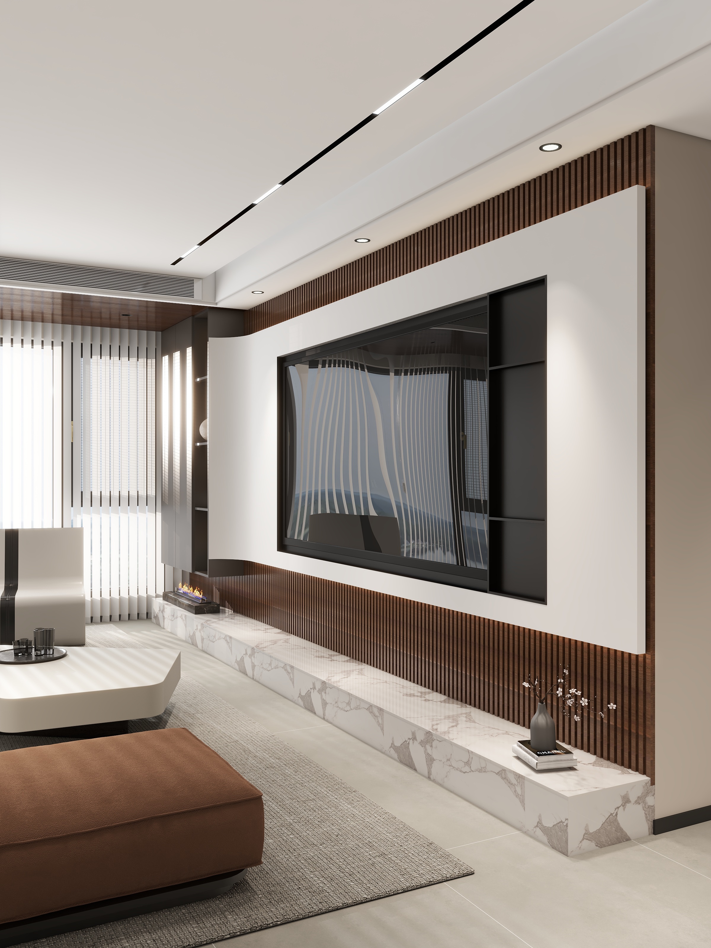 效果图设计II-150㎡4室-装修设计方案