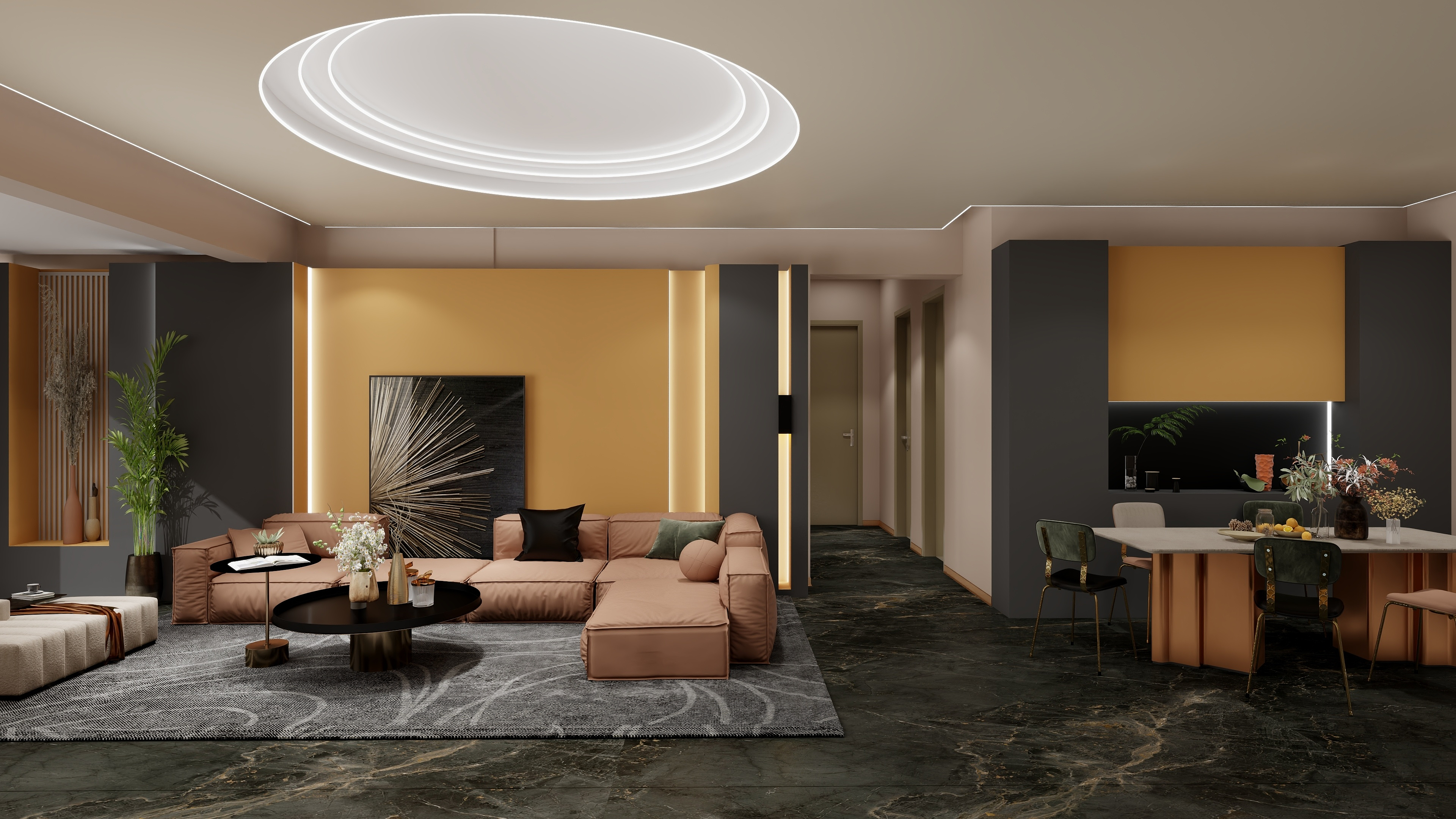 设计师郑森-国际生态城-装修设计方案