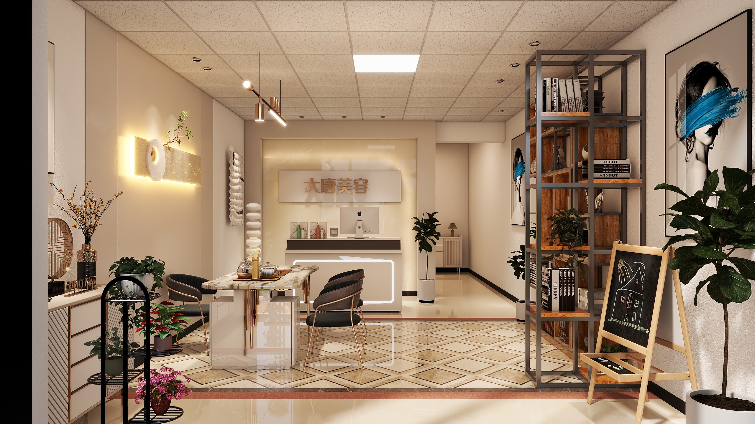 小马空间效果图-大唐辣妈-设计-装修设计方案