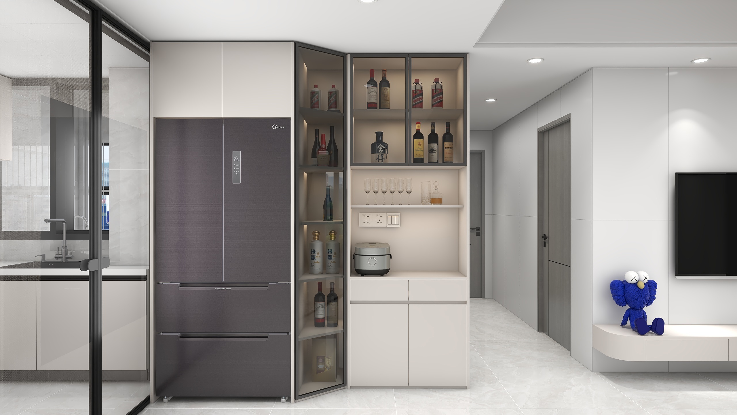 木鸽全屋定制一陈设计-十里江湾1-3103-装修设计方案