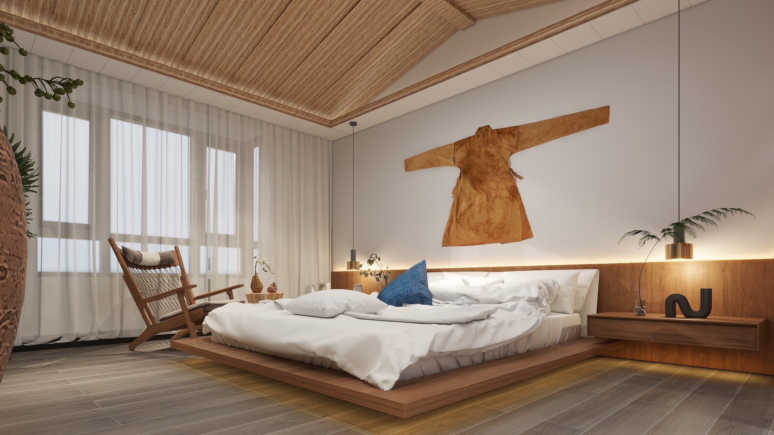 神马云在线-美丽乡村民宿装修效果图