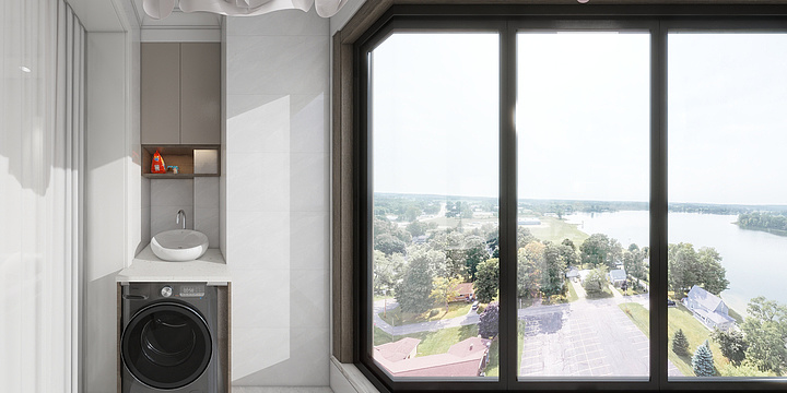 八设计-水岸国际效果图-装修设计方案