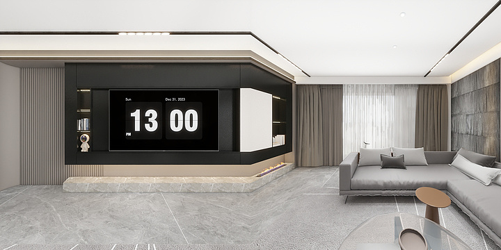 瀚雯视觉设计-宝湖天脊229-装修设计方案