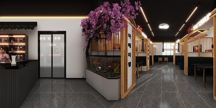 Shmily水竹船-北大新城烤肉-装修设计方案