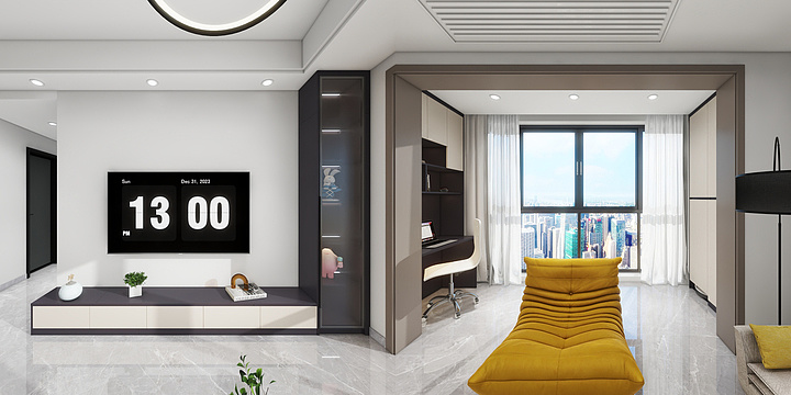 鑫坤装饰全屋定制-凯莱国际社区-装修设计方案