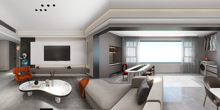 莱莱定制-保利堂悦A6#2301-装修设计方案