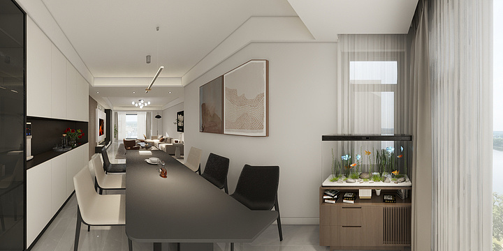 廖丝带-银城江畔9-1202-装修设计方案