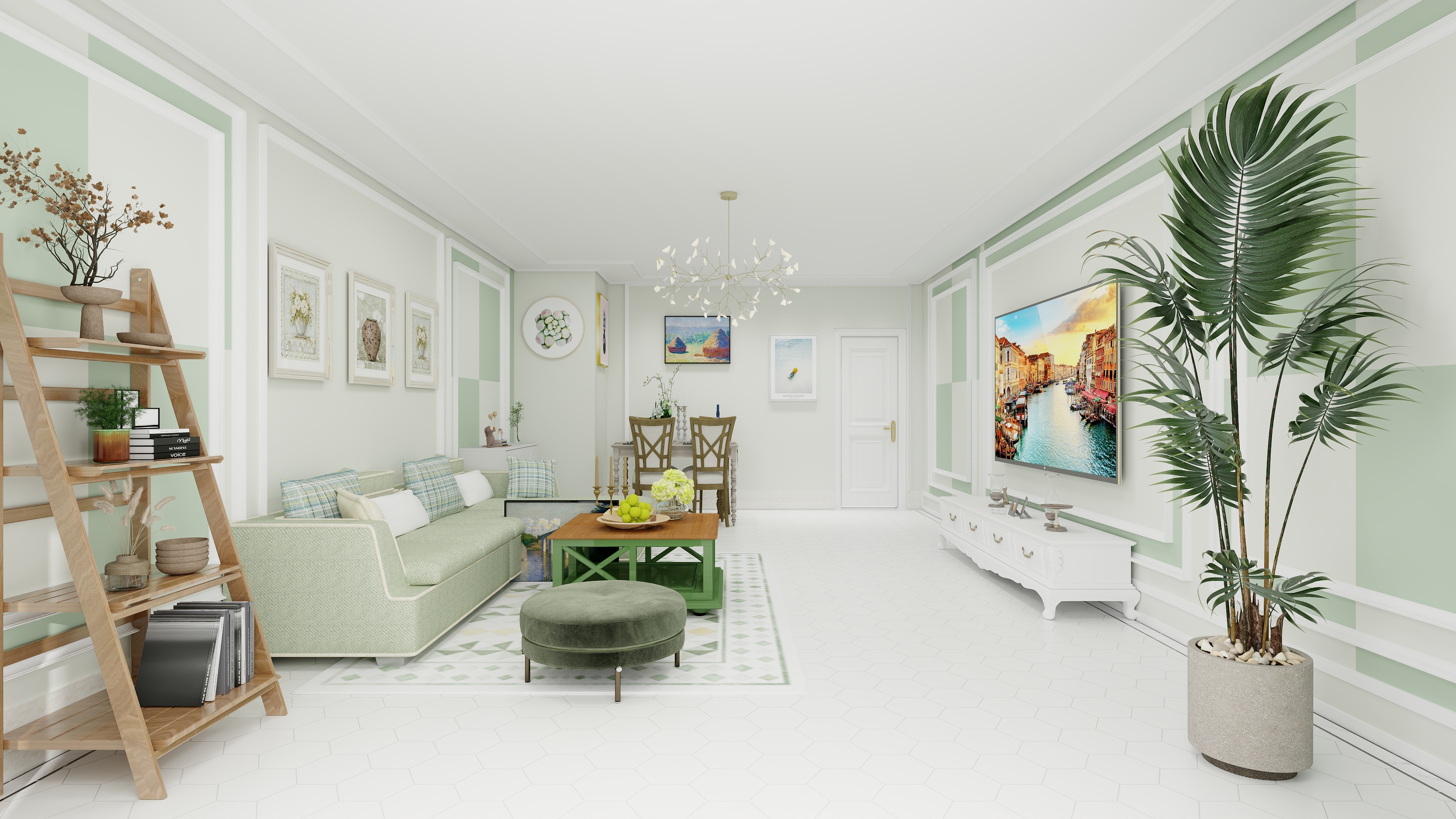 Elowen-保利东湾55㎡装修效果图