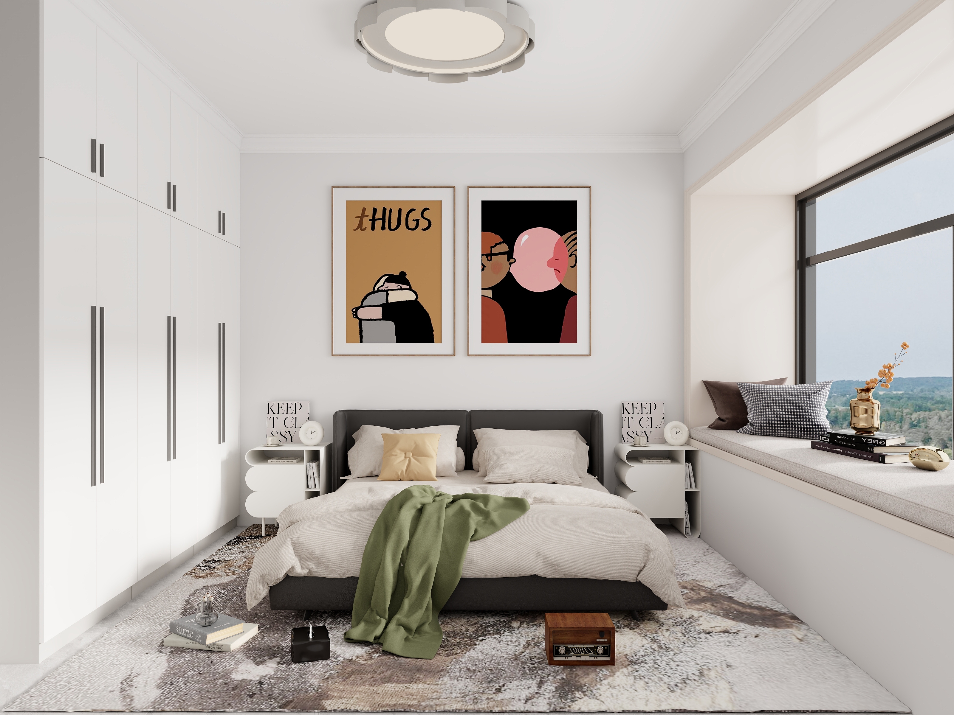 设计师刘子恒-濉溪碧桂园115㎡3室-装修设计方案