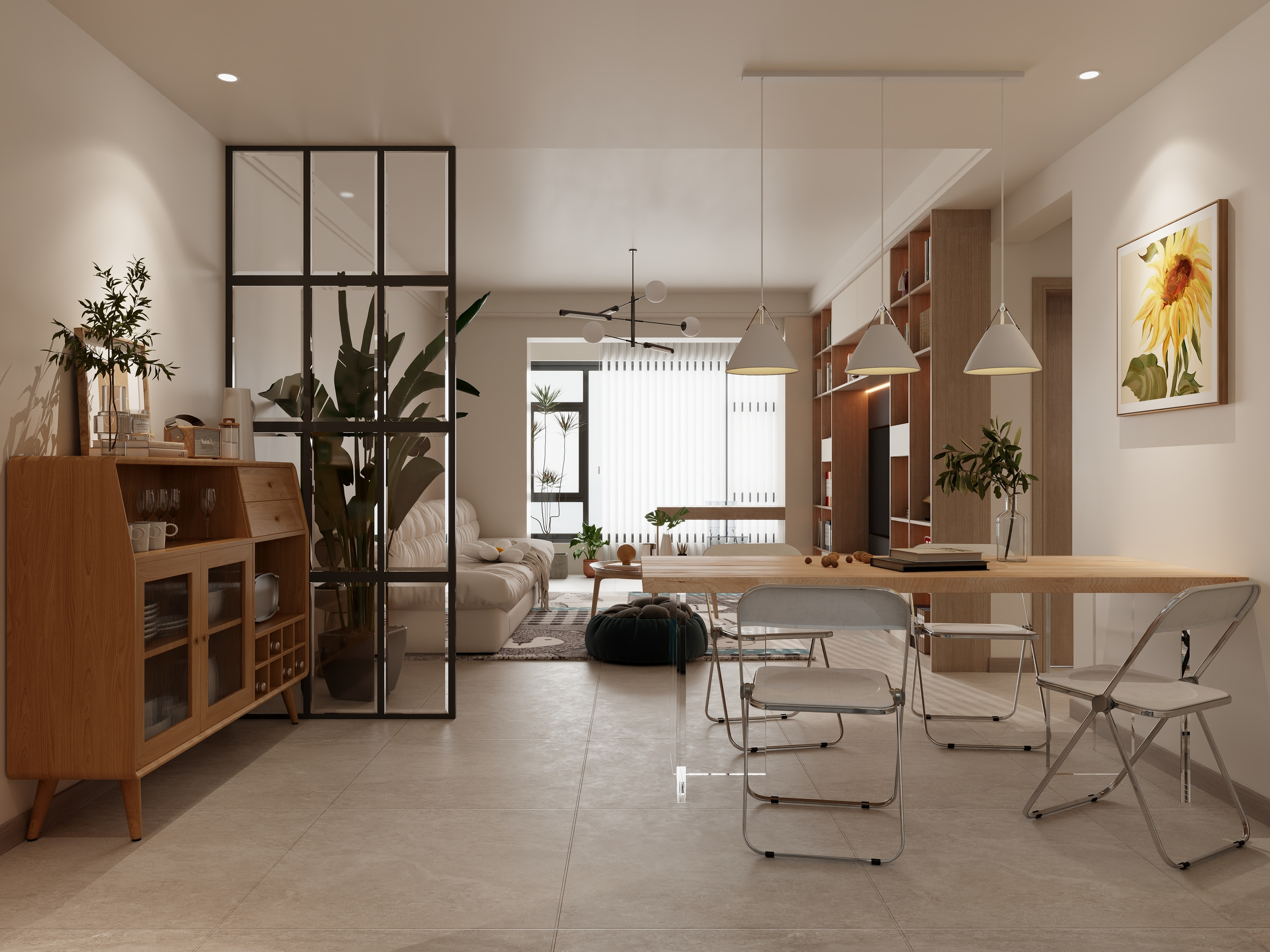 觅境设计工作室-宏晟尚府106㎡确定方案-装修设计方案