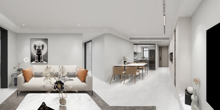 许一许-宸东壹号112户型方案-装修设计方案