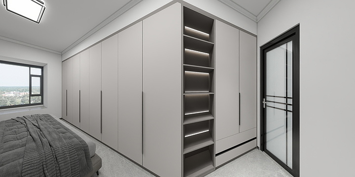 定制家具效果图设计-福佳-碧桂园6-1-501-装修设计方案