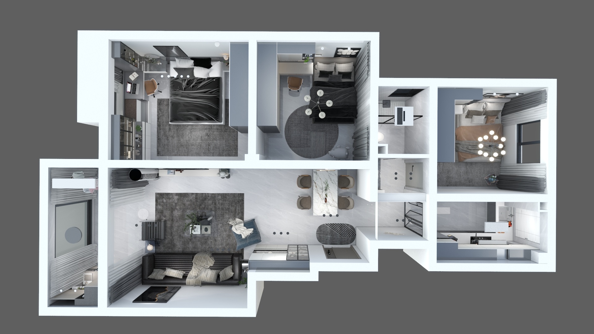 设计师~小马-石梁景苑11-402-装修设计方案