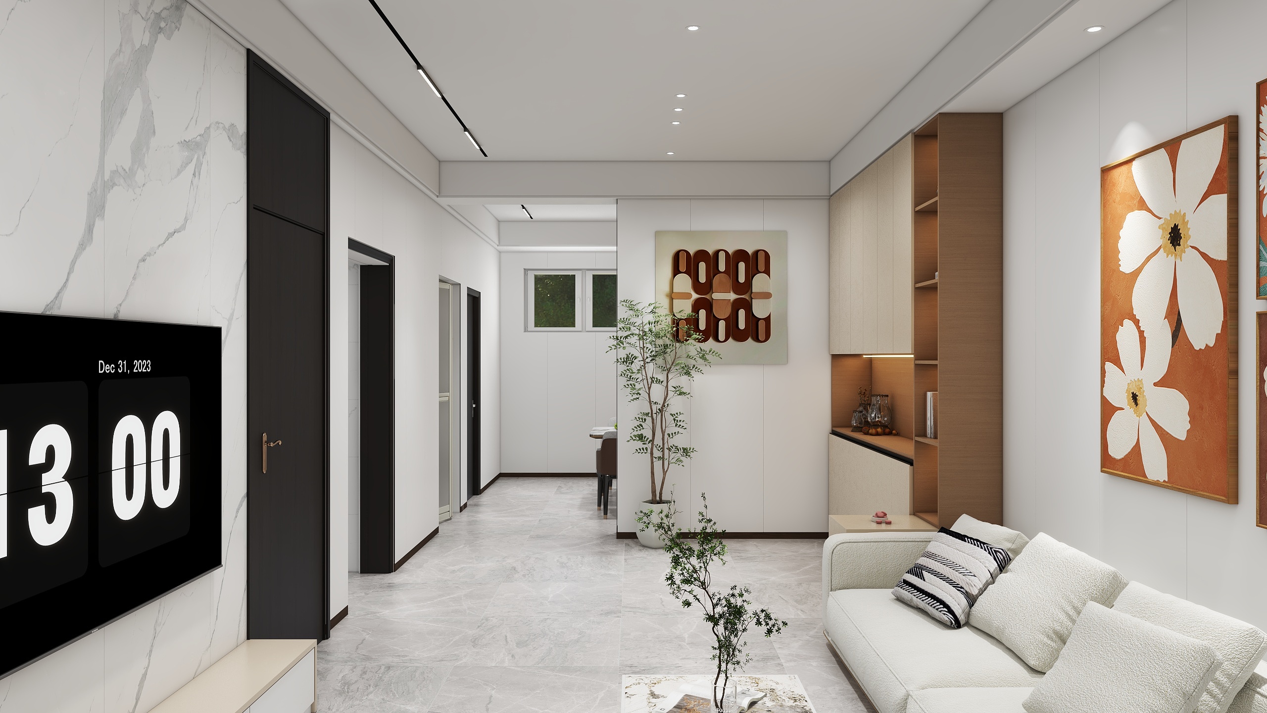 一丁设计.-78㎡2室-装修设计方案