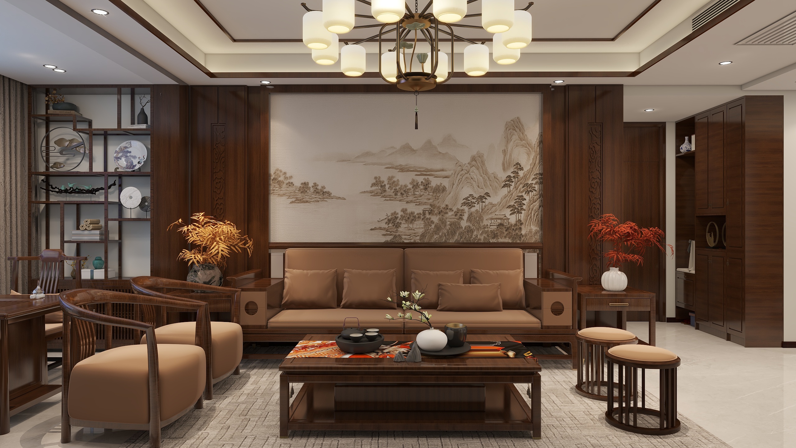 易盛装饰公司-长安御府4-2-401-装修设计方案