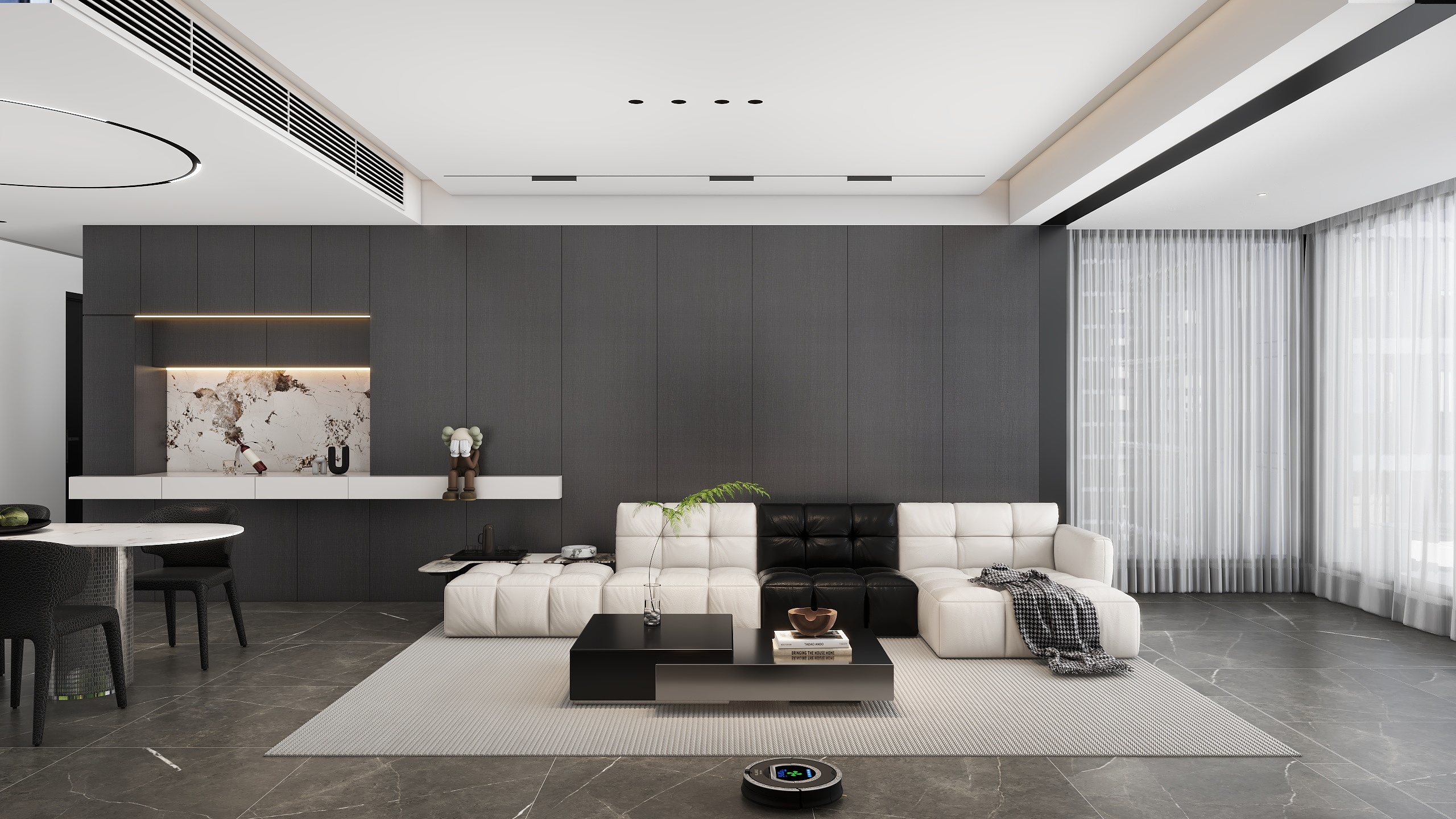 上海华锋国际设计工作室李锋-那良湾-装修设计方案