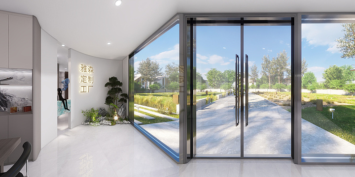 听风听雨听之-龙涛新全屋定制厂样板间-装修设计方案