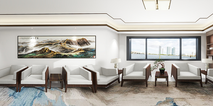 H设计源于生活-办公-装修设计方案