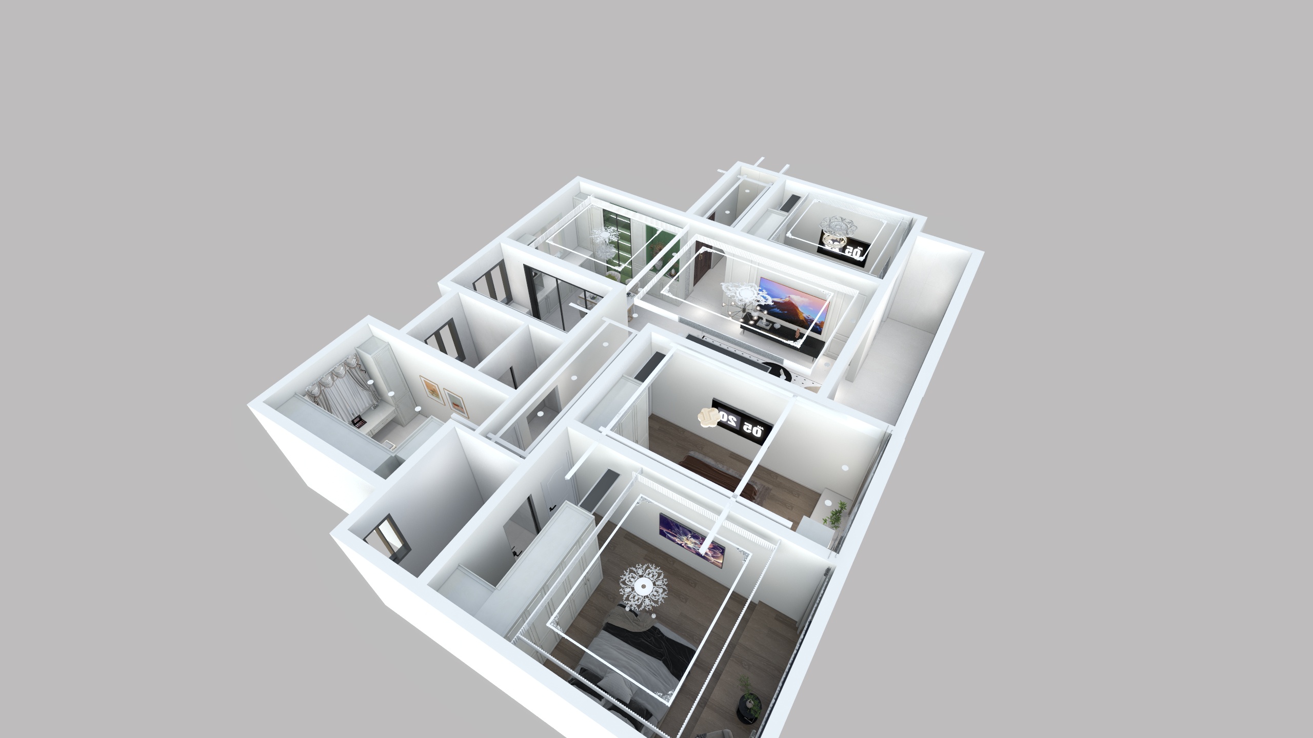 ~维~-9幢1004-装修设计方案