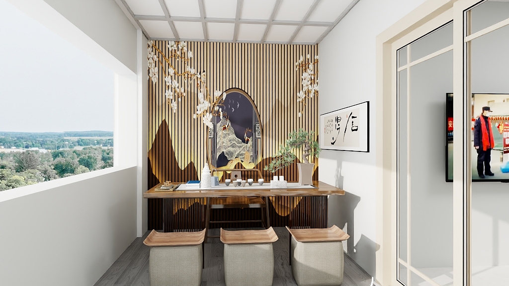 1351781weKD-雨林时光19-1-4（锋华装饰)-装修设计方案