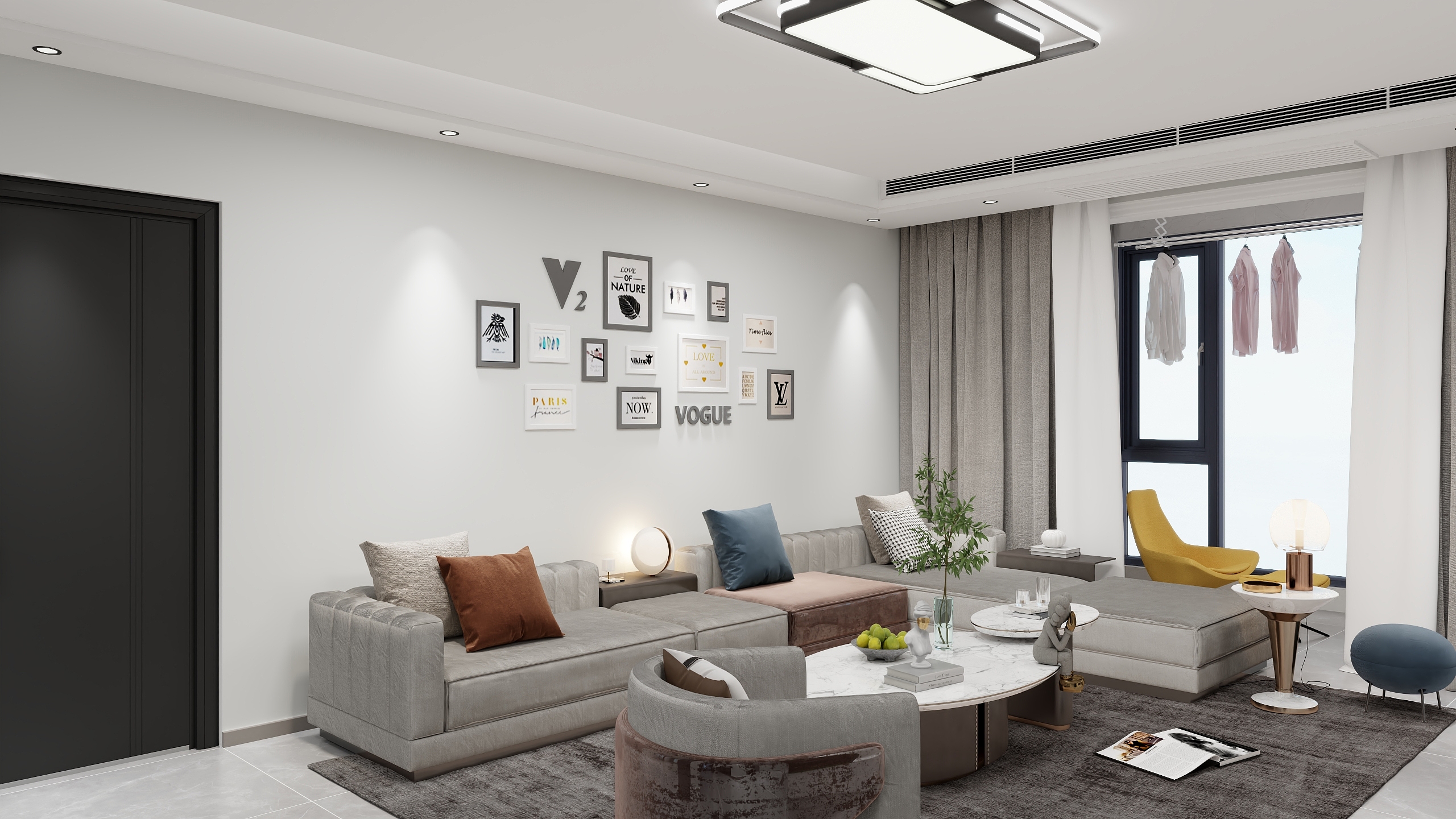 魏涛-固始县锦绣江南118㎡3室-装修设计方案